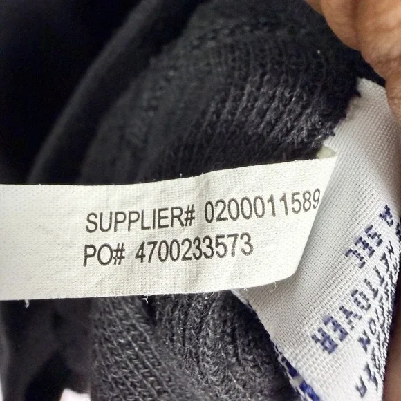 Polo Ralph Lauren 4XLT Black Spellout Sweatshirt Big Tall Oversized Crewneck - Picture 9 of 9